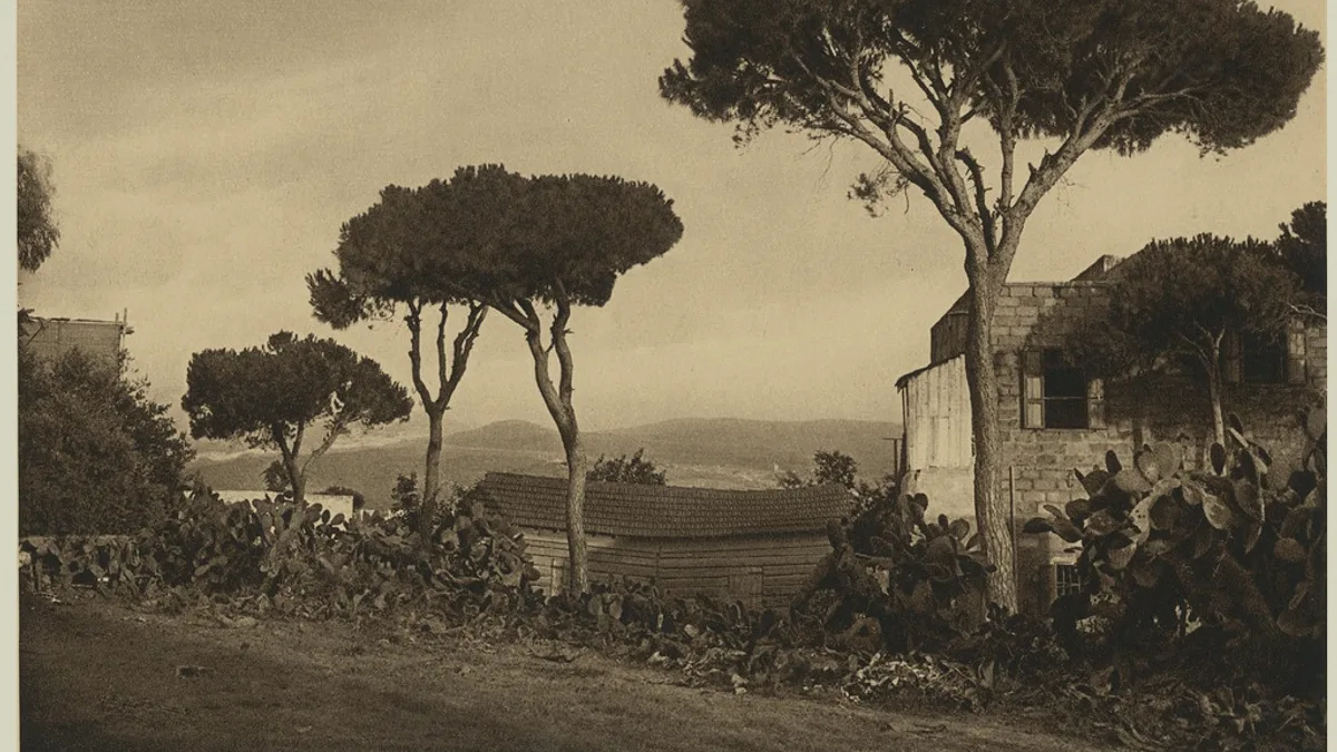 Lebanon landscape 1925