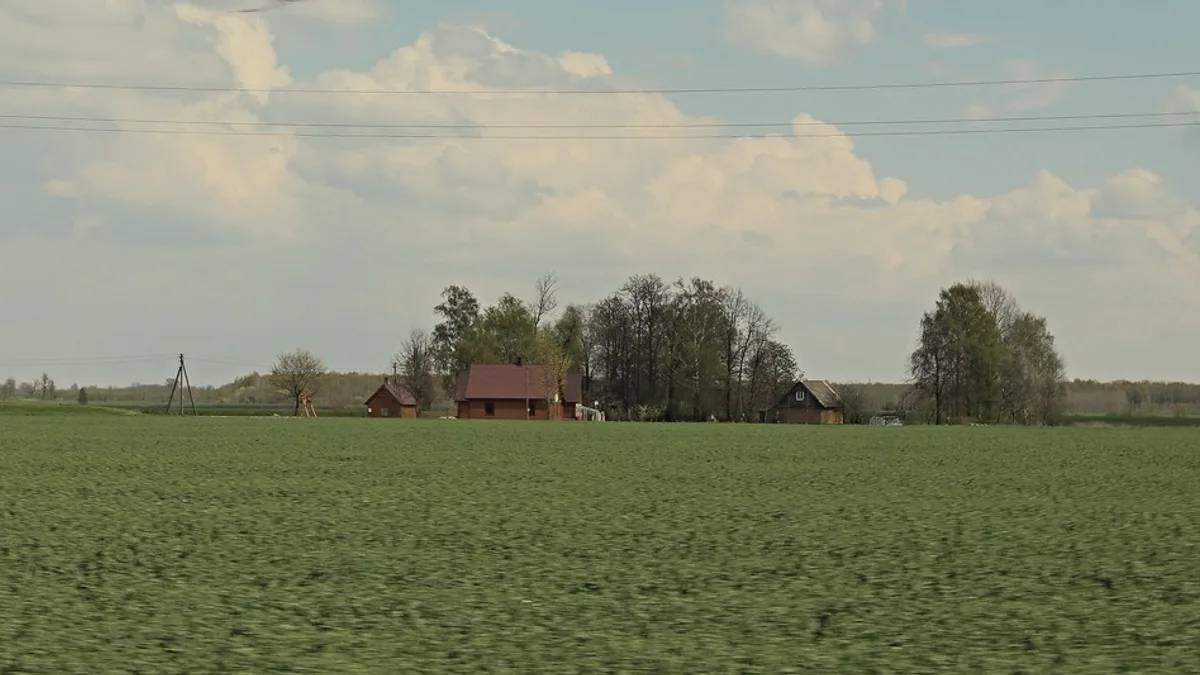 Lithuania landscape ,car shooting speed ..................