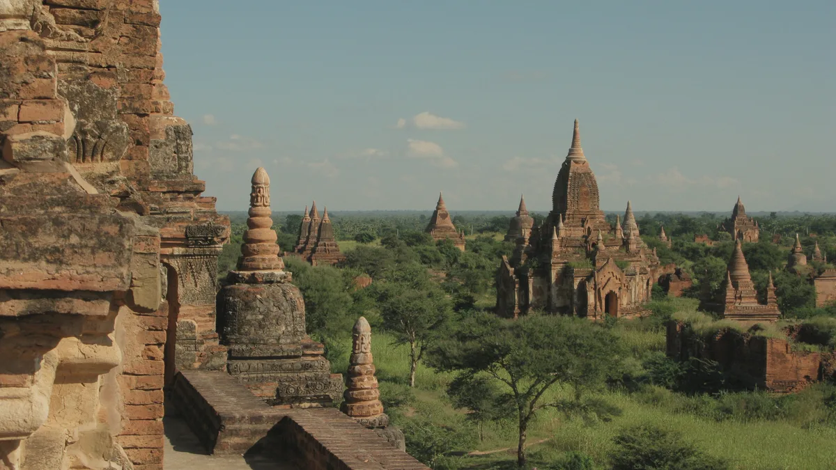 Old Bagan, Myanmar, Landscape of ancient Bagan city