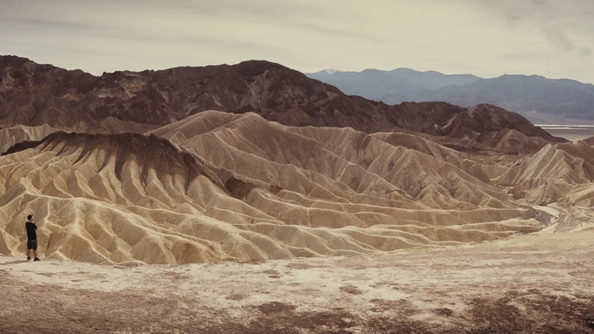 Zabriskie point - Death Valley National Park, United States - Landscape photography