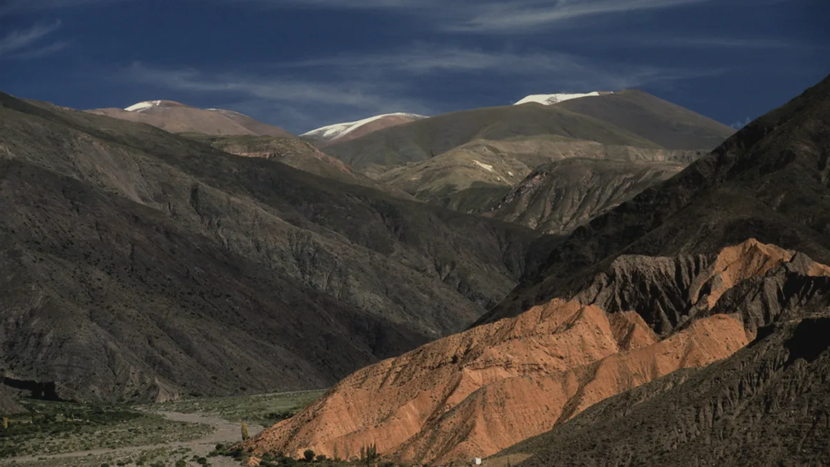 Quebrada de Humahuaca: paisaje desde Tilcara 2