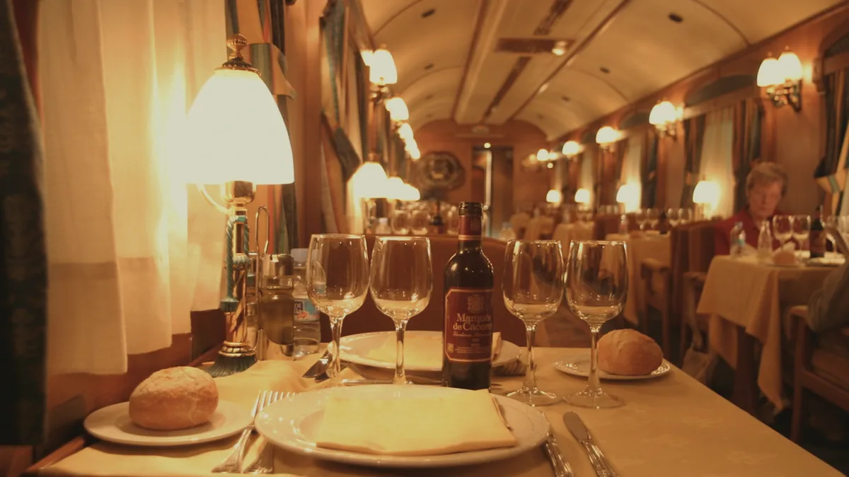 El Transcantabrico luxury train from the Luxury Train Club